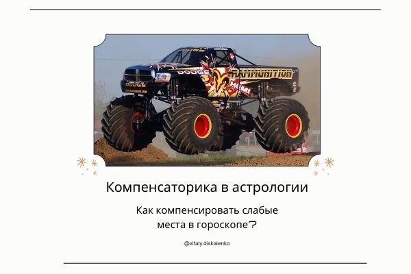 компенсаторика в астрологии, проработка планет в гороскопе